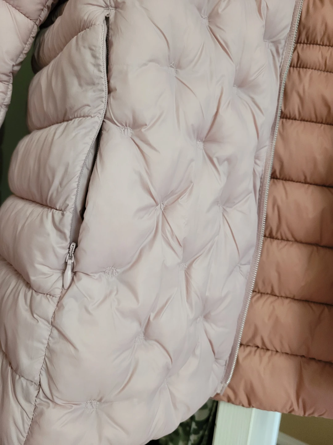 Pink Reversible Puffer Jacket