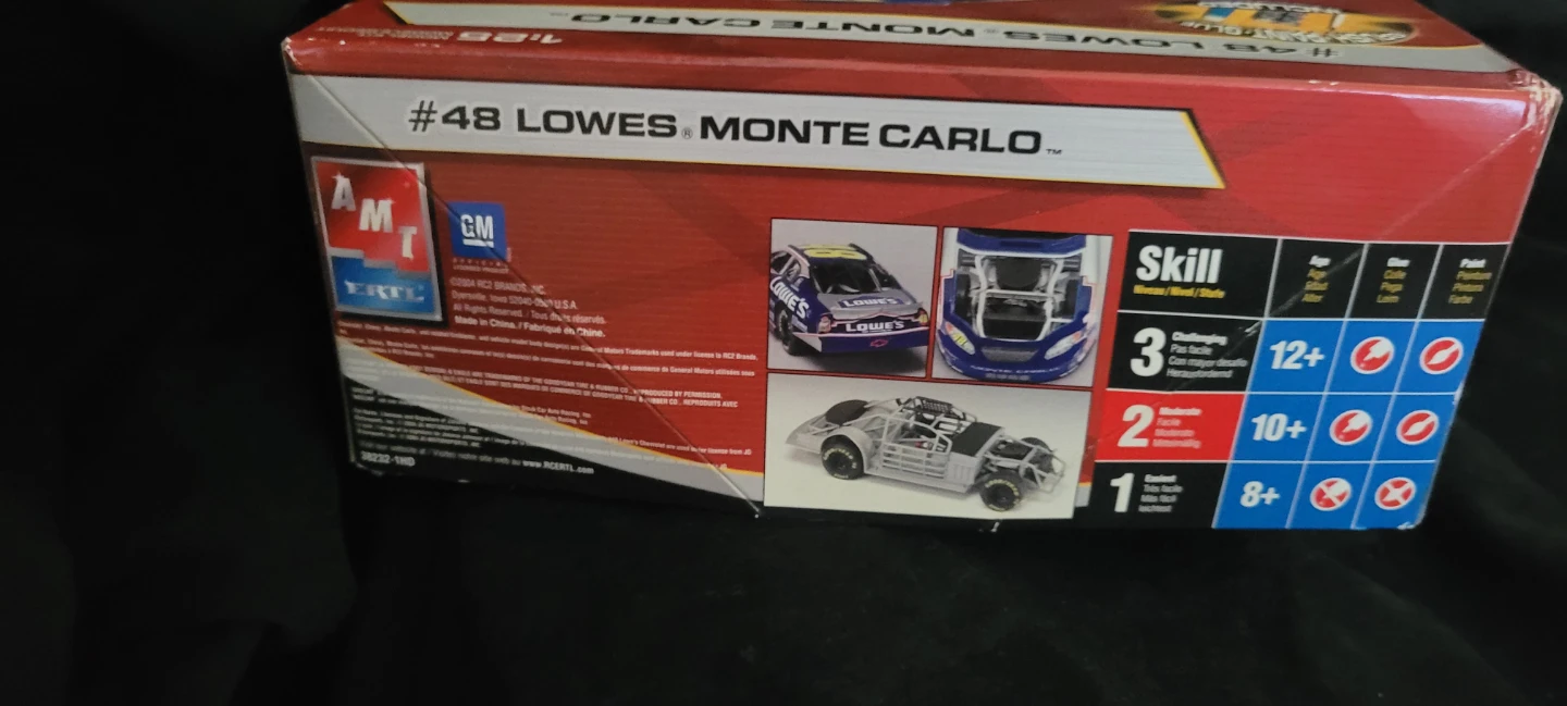 AMT 1:25 Scale #48 Lowe's Monte Carlo Model Kit - photo 3