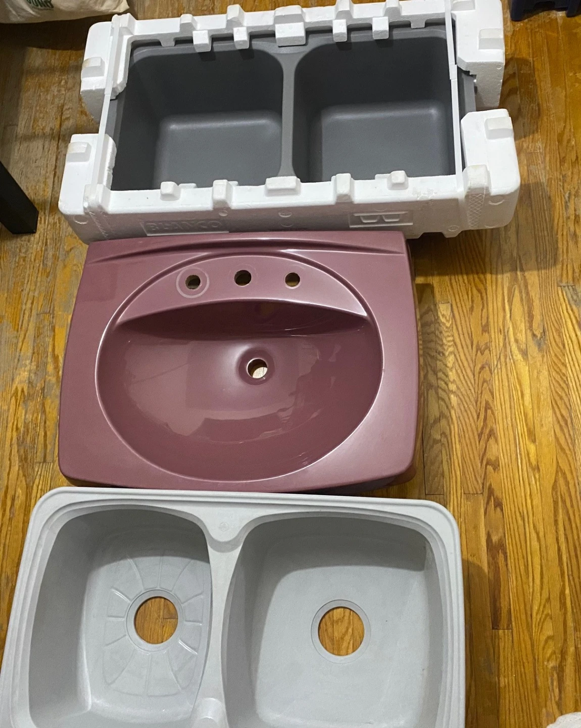 Set of 3 Sinks: Bathroom/Kitchen