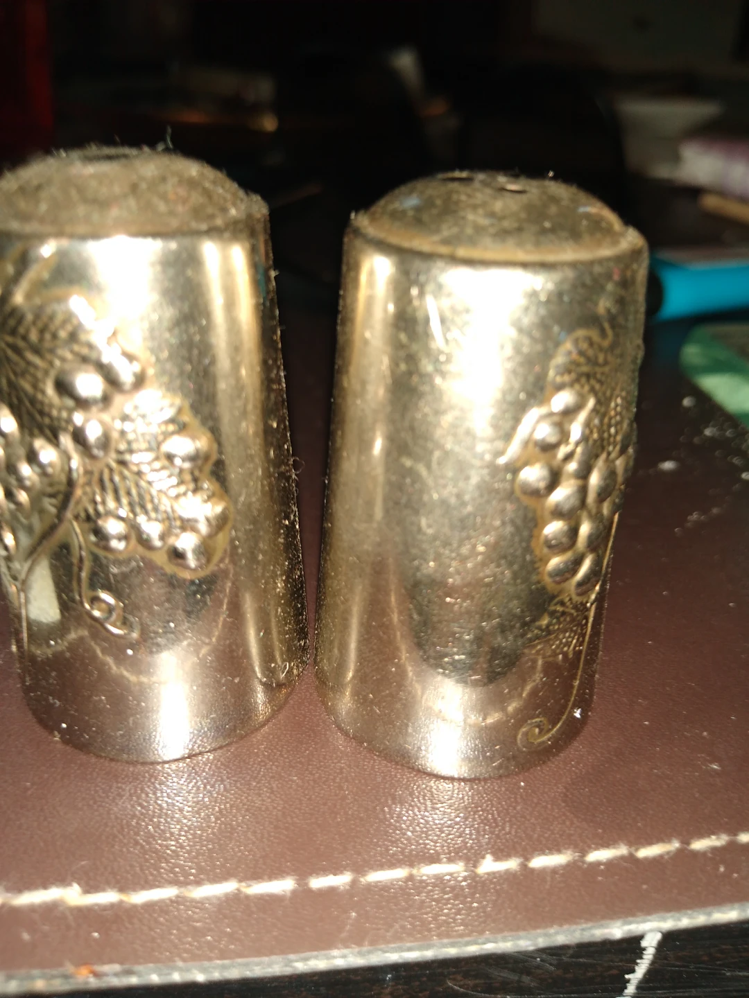 Vintage salt and pepper shakers