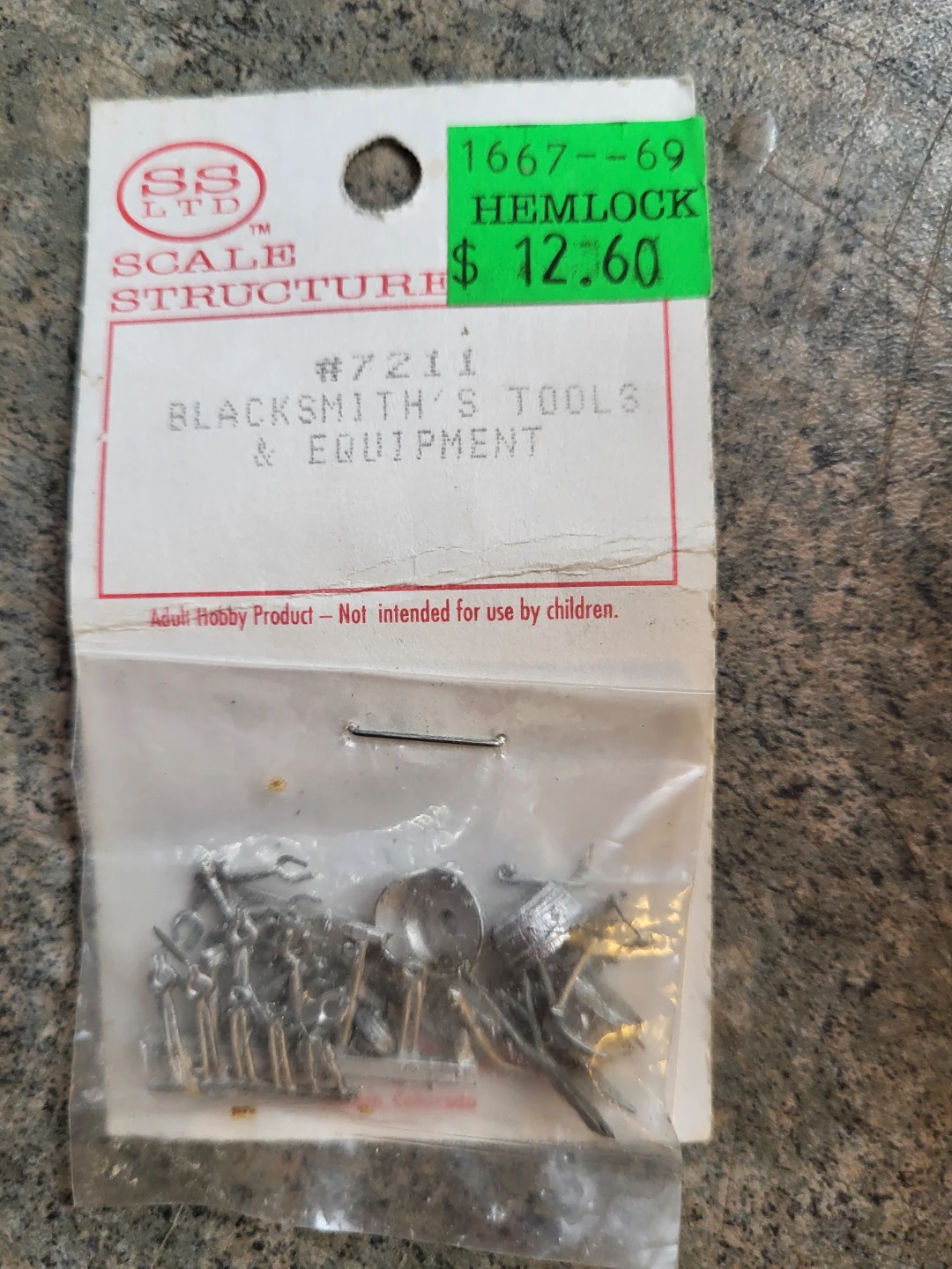 Miniature Blacksmith's Tools & Equipment