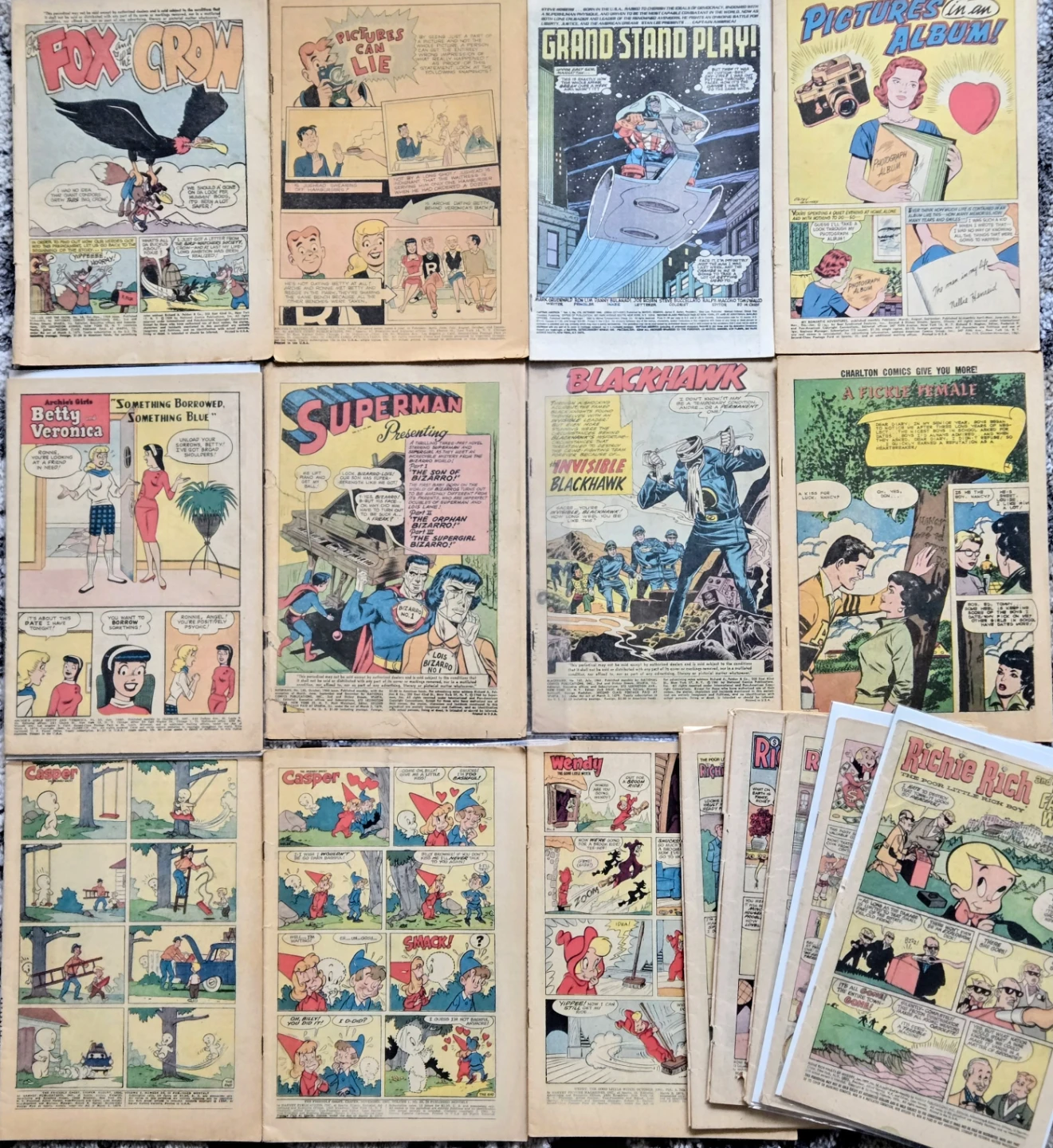 Vintage 1950's/60's More Comic Lot (17) 1960 Superman Key Issue