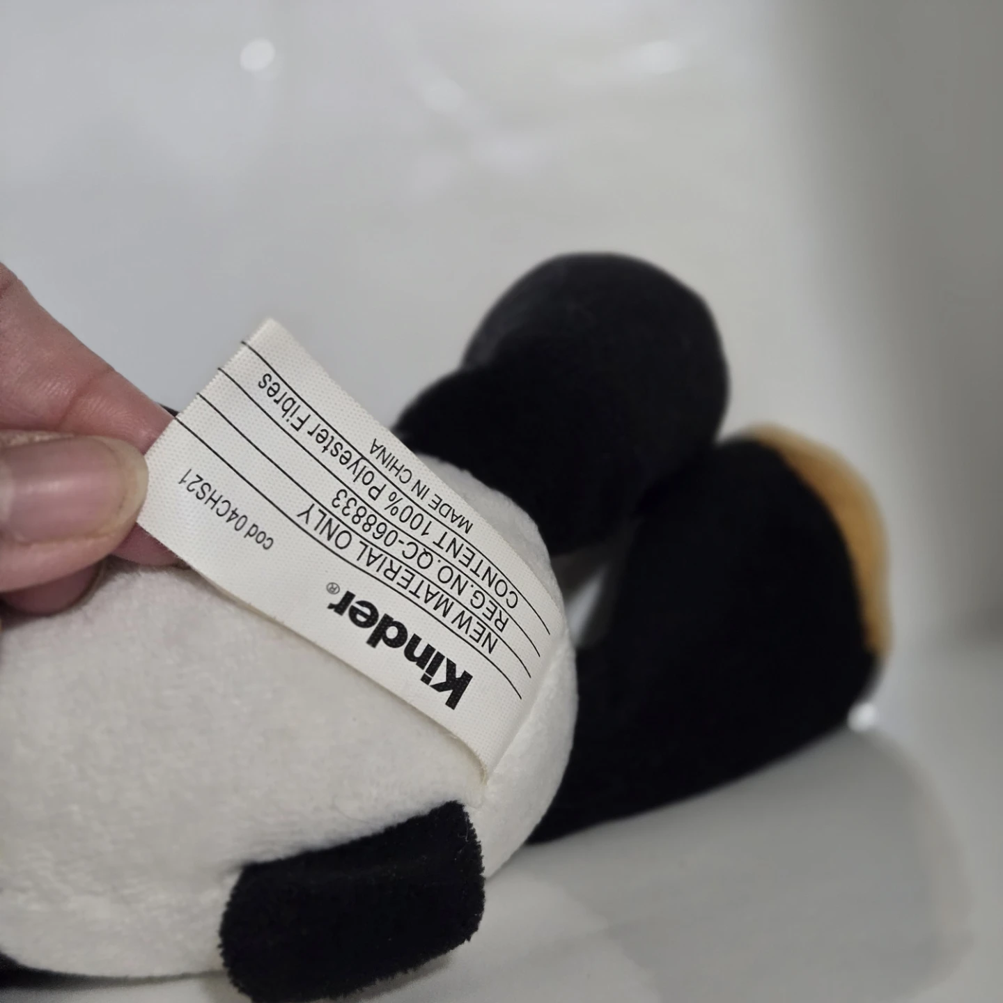 Kinder Panda Plush Toy - photo 3