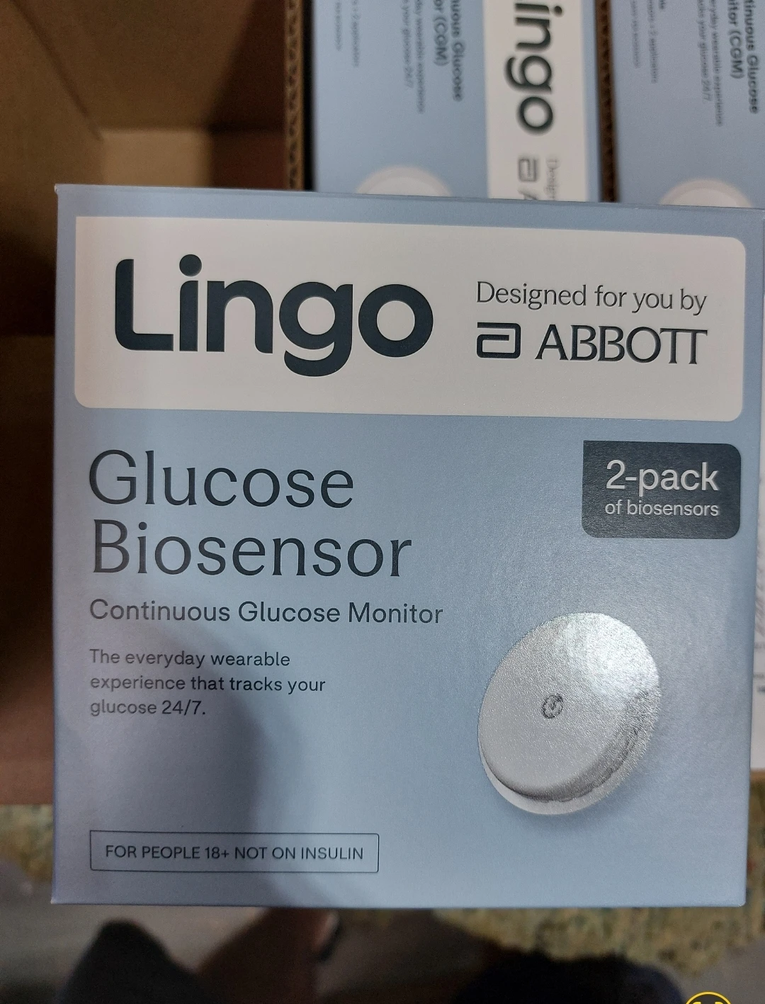 Abbott Lingo Glucose Biosensor 2-Pack