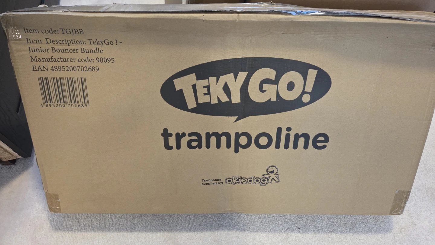 TekyGo! Junior Bouncer Bundle Trampoline