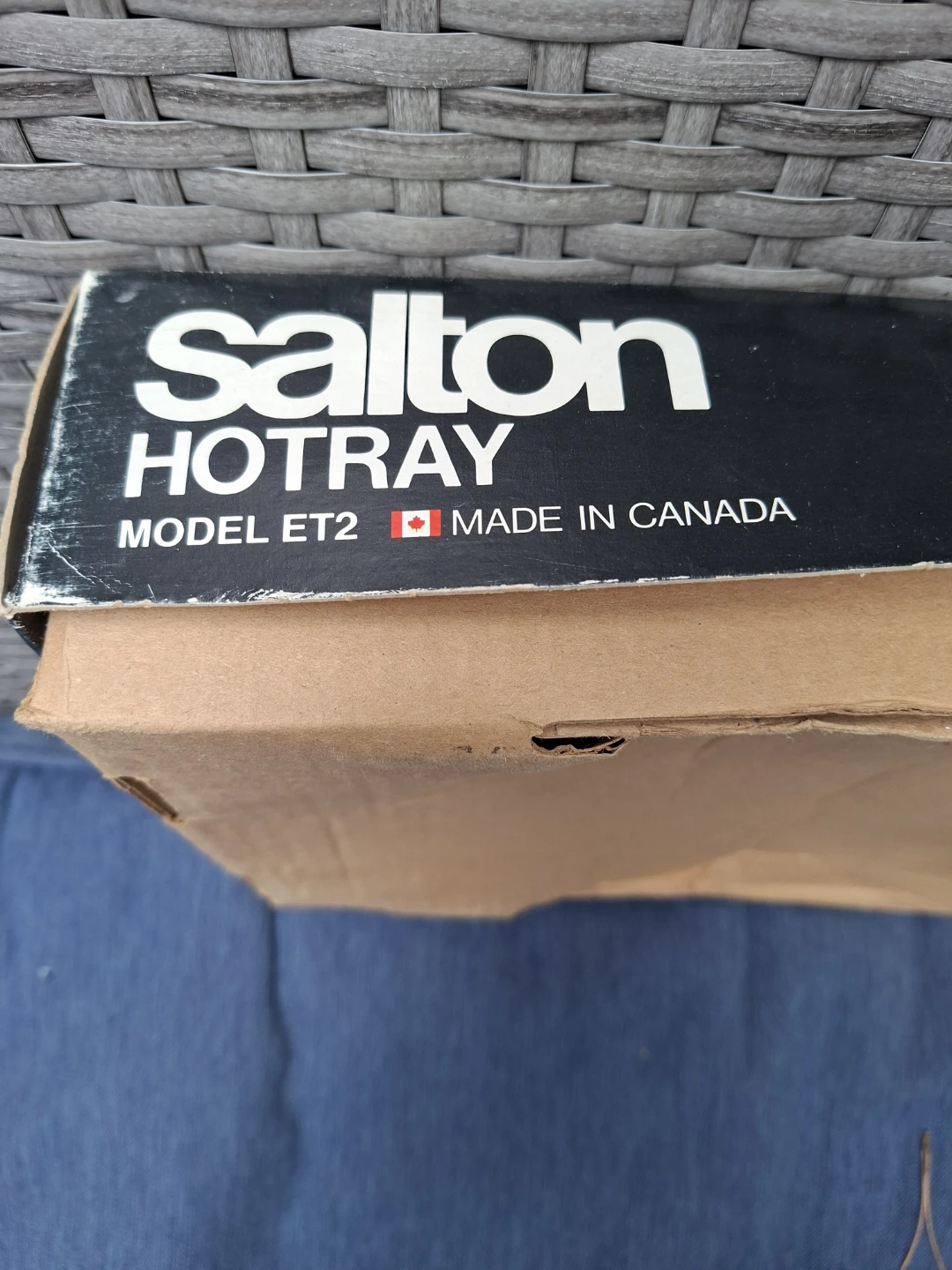 Vintage 1970s  Salton Hotray Model ET2 Food Warmer - photo 5