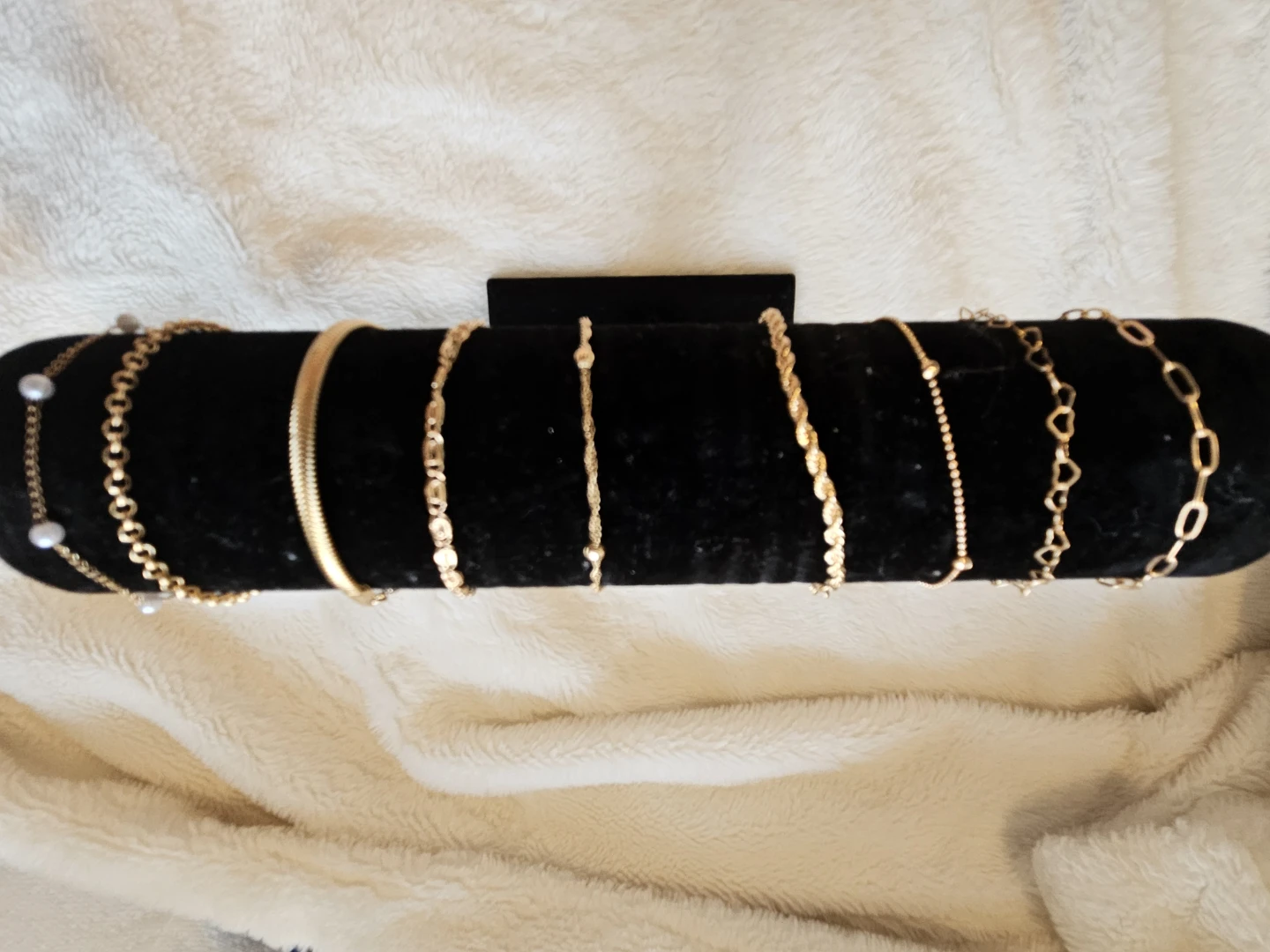 Assorted Gold-Tone Rings and Bracelets Set - photo 2