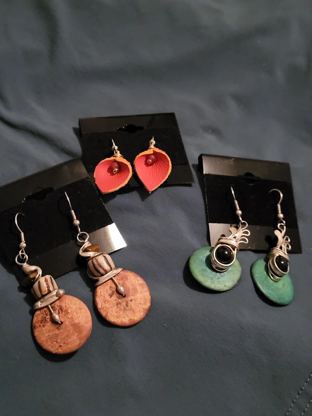 Assorted Artisan Handmade Dangle Earrings