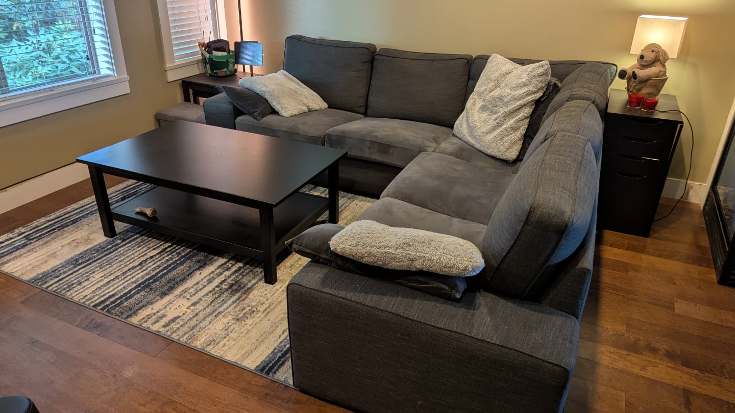 IKEA Kivik - Dark Grey Sectional Sofa - photo 2