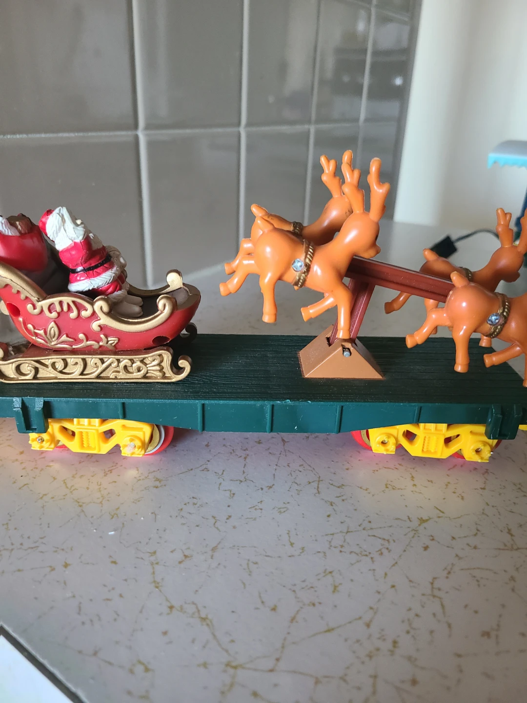Christmas Magic Train Set with Santa's Sleigh and Elves - photo 4