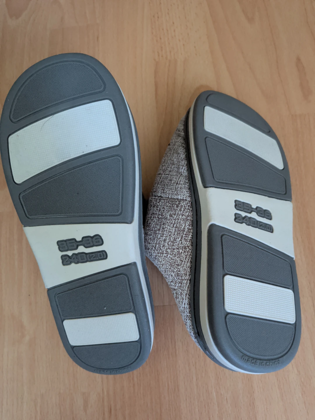 Kids Gray "SPORT" Bunny Slippers - photo 2