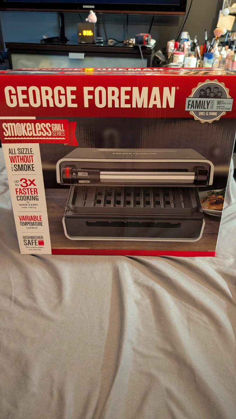 George Foreman Smokeless Grill Series (price is firm)