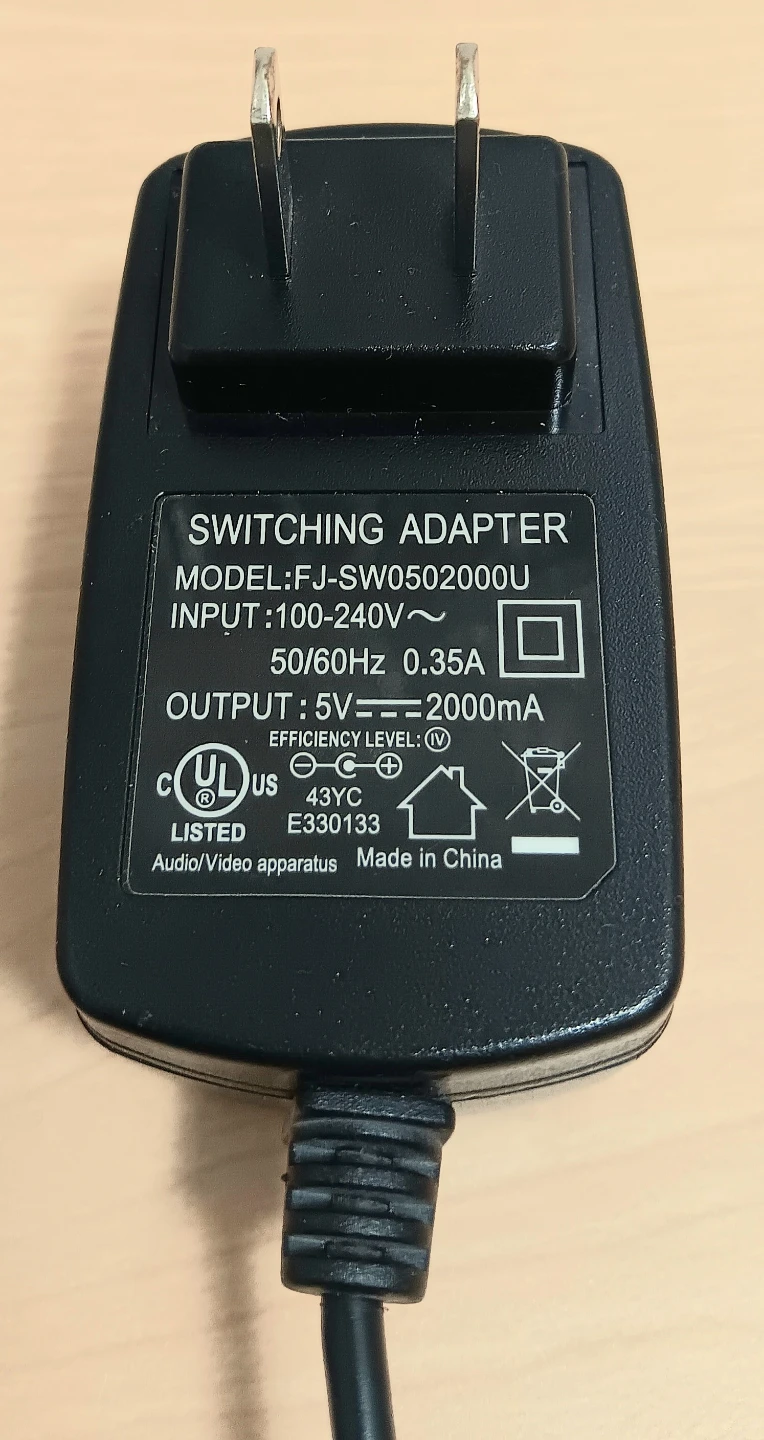 🔌FJ-SW0502000U Switching Adapter🔌 - photo 2