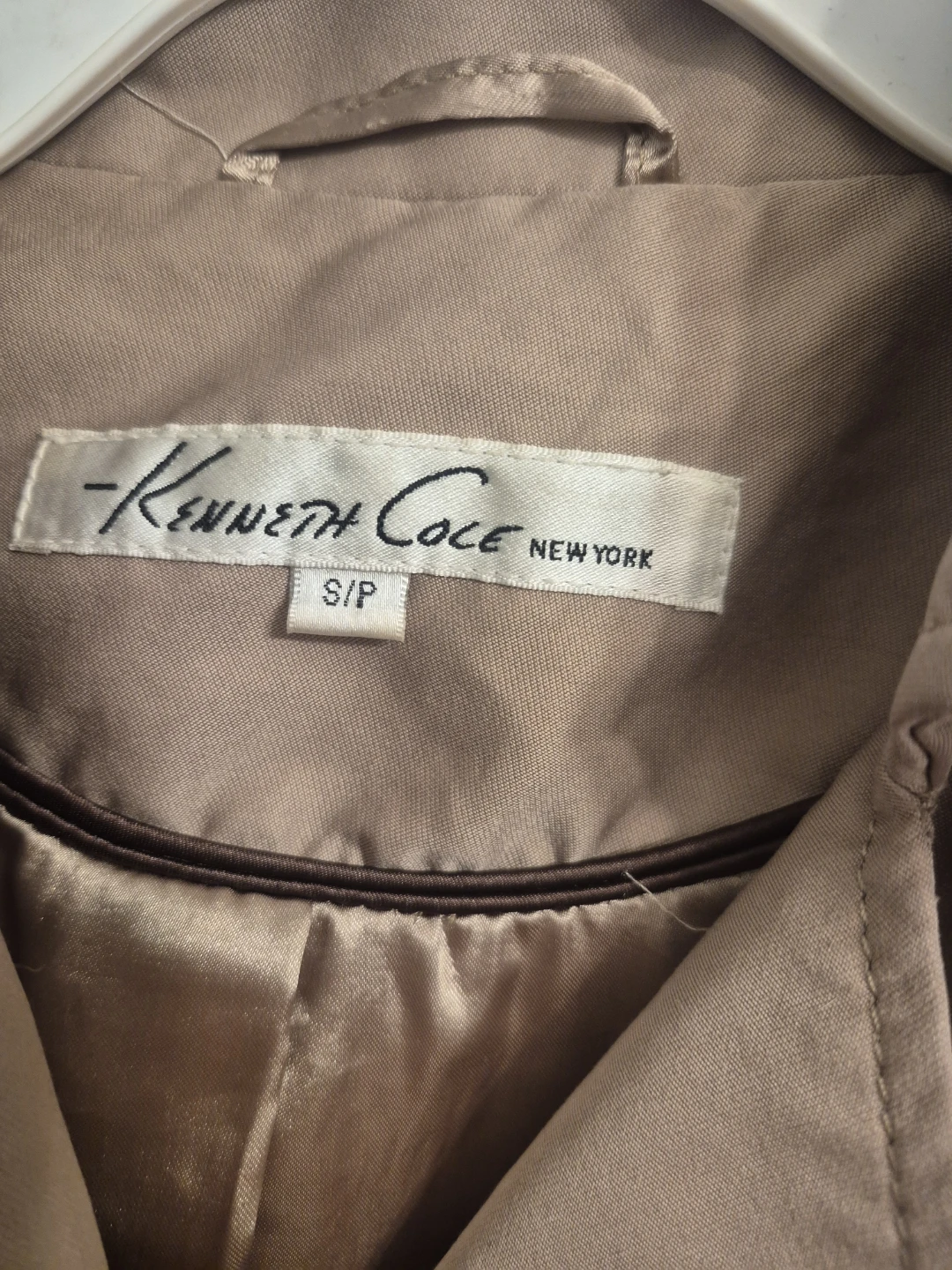 Kenneth Cole New York Trench Coat - Size S/P - photo 3