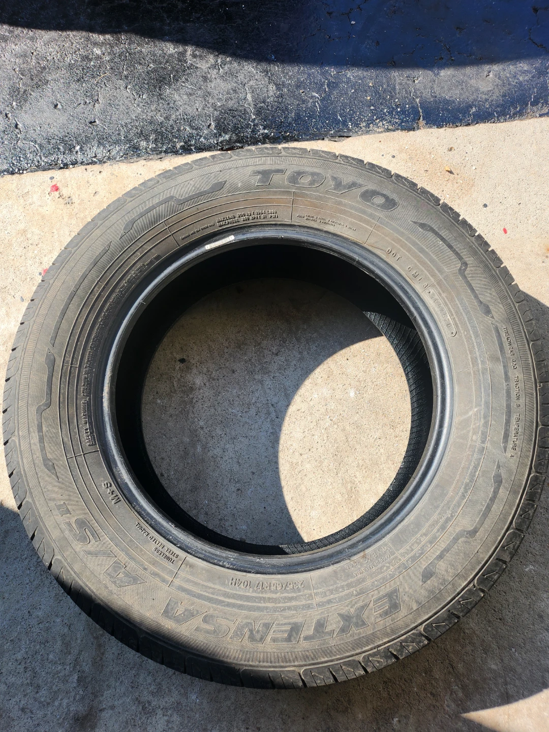Set of 4 TOYO Extensa A/S Tires