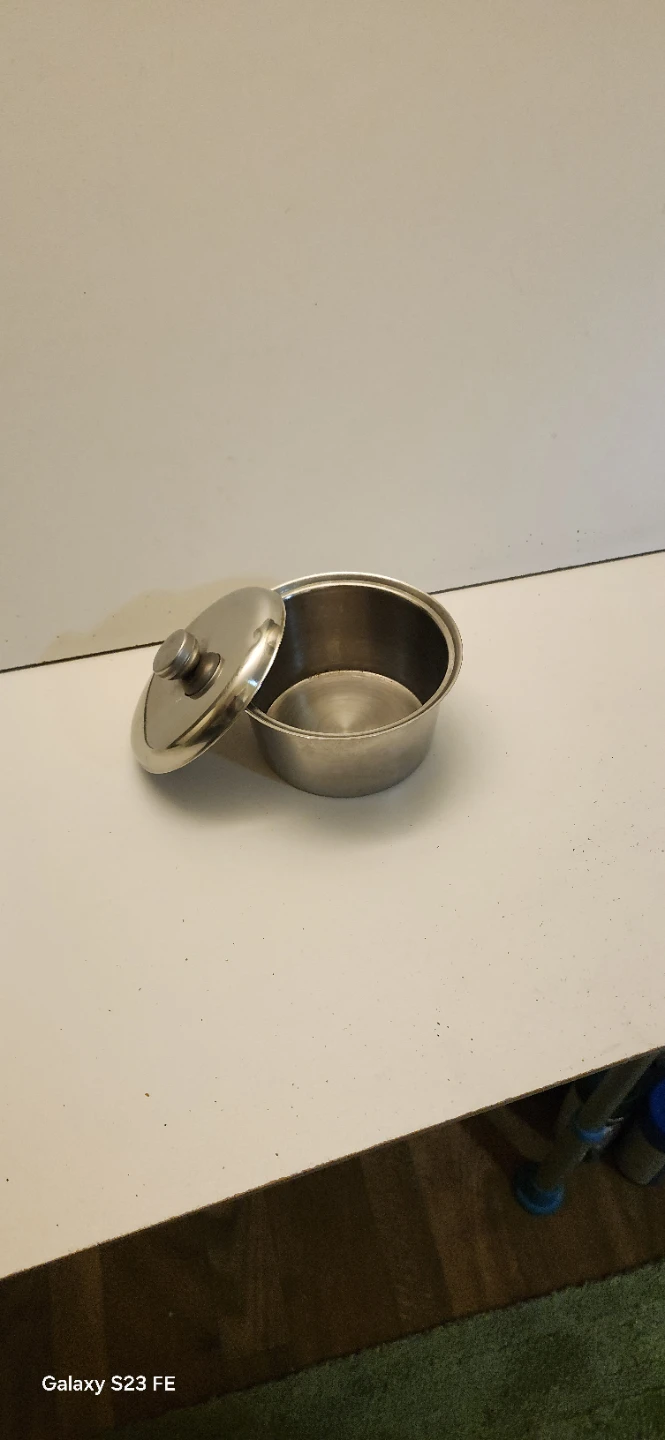 Stainless Steel mini Pot with Lid  2.5"×4" - photo 2