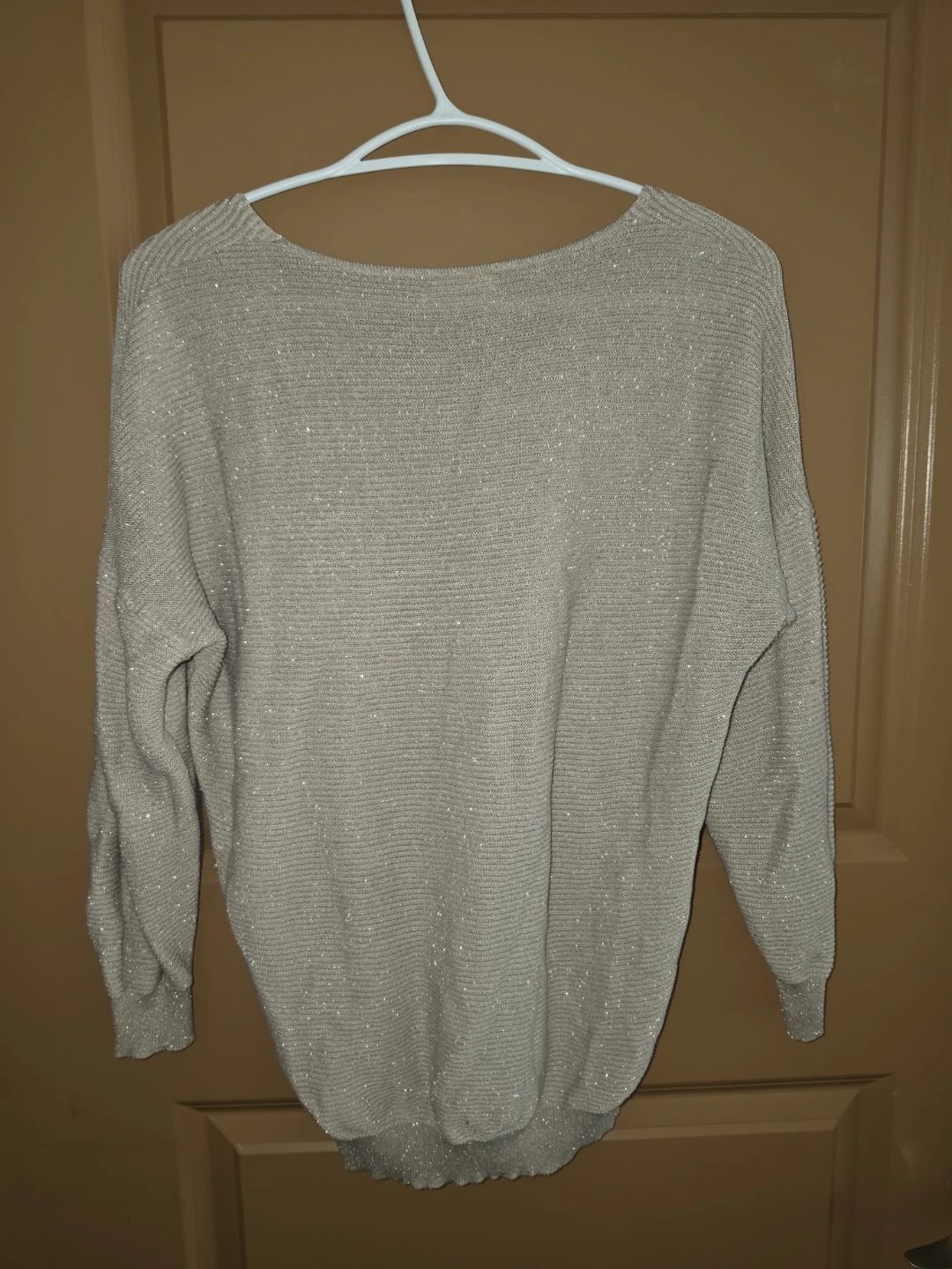 BELCCI Sparkly V-Neck Sweater - photo 2