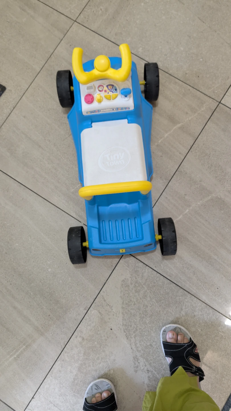 Baby Shark Ride-On Push Car