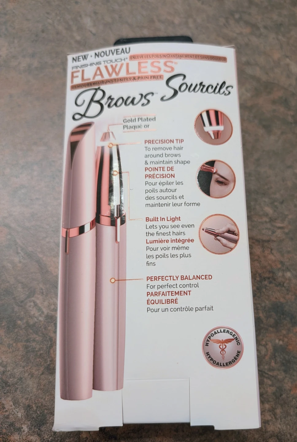 Finishing Touch Flawless Brows Sourcils Hair Remover - photo 2