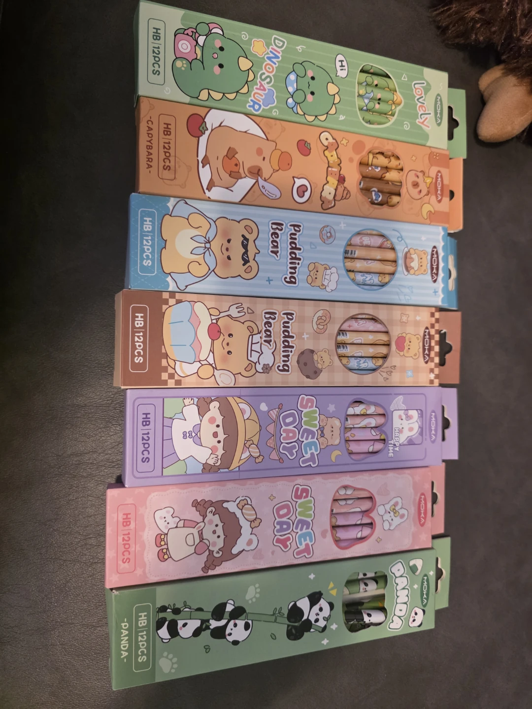 Moka HB Pencils - 12 Piece Sets