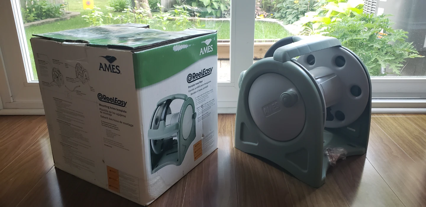 AMES ReelEasy Garden Hose Reel