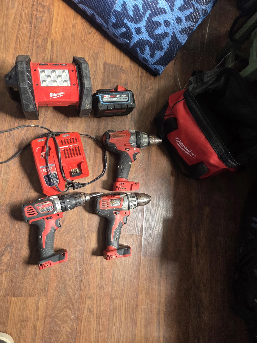 Milwaukee M18 drills