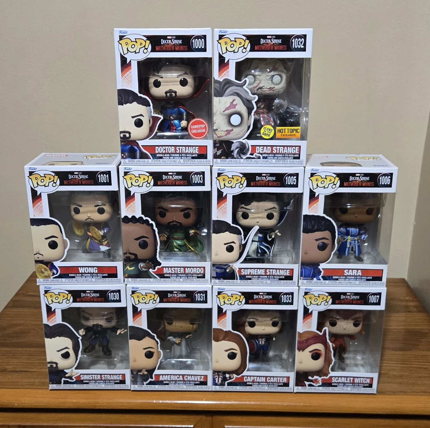 Funko POP! Movies: Doctor Strange Multiverse Of Madness (Set)