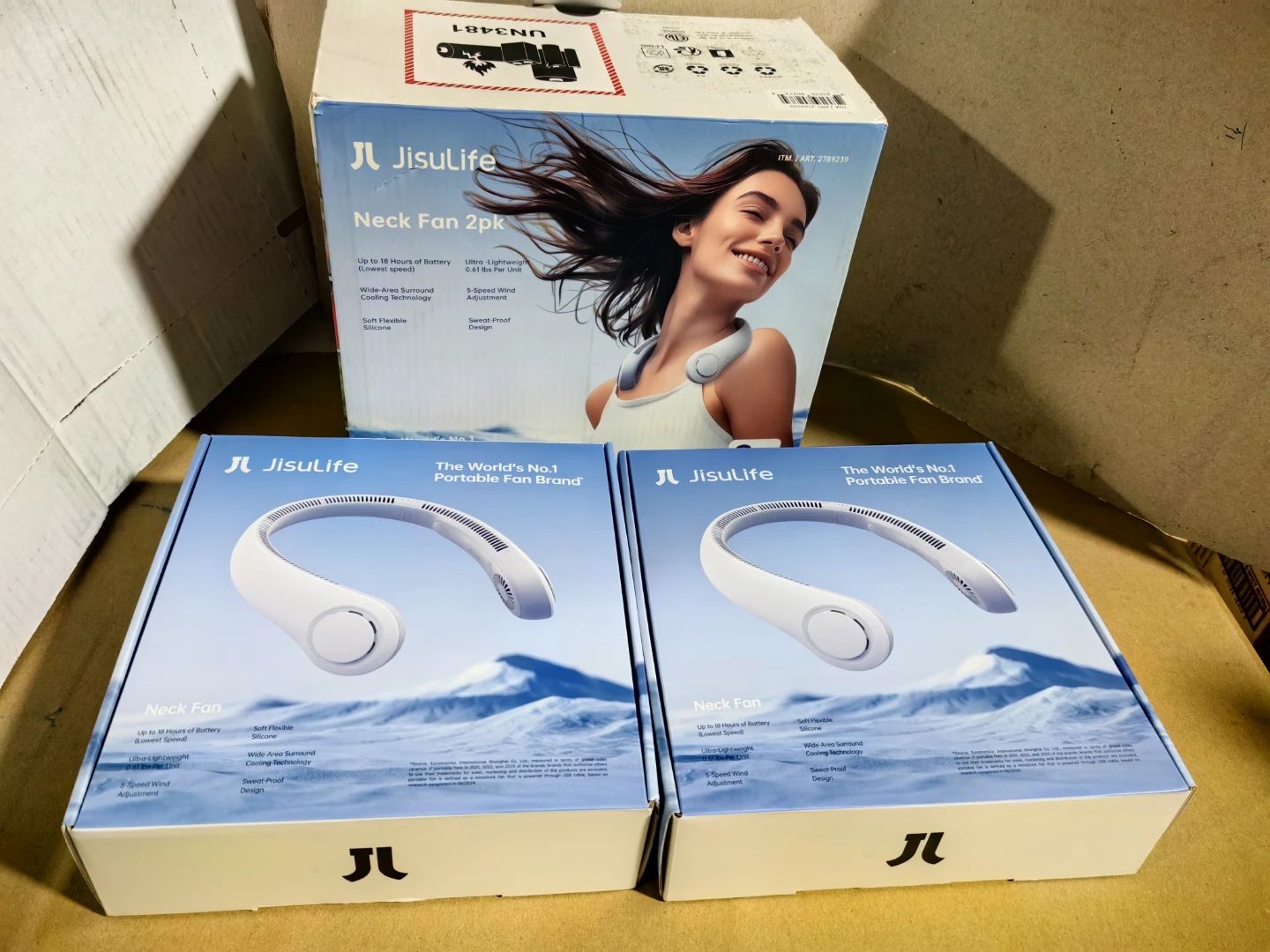 JisuLife Neck Fan 2pk - photo 2