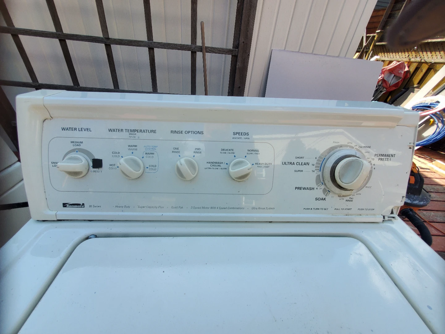 Kenmore 80 Series Washer and Dryer Set - photo 3