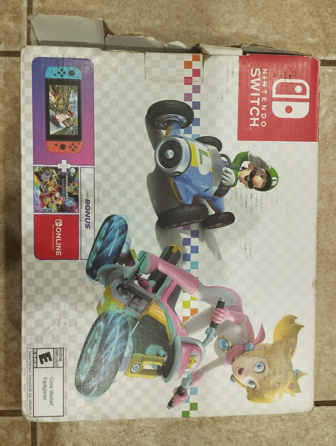 Nintendo Switch Console with Mario Kart 8 Deluxe. - photo 3