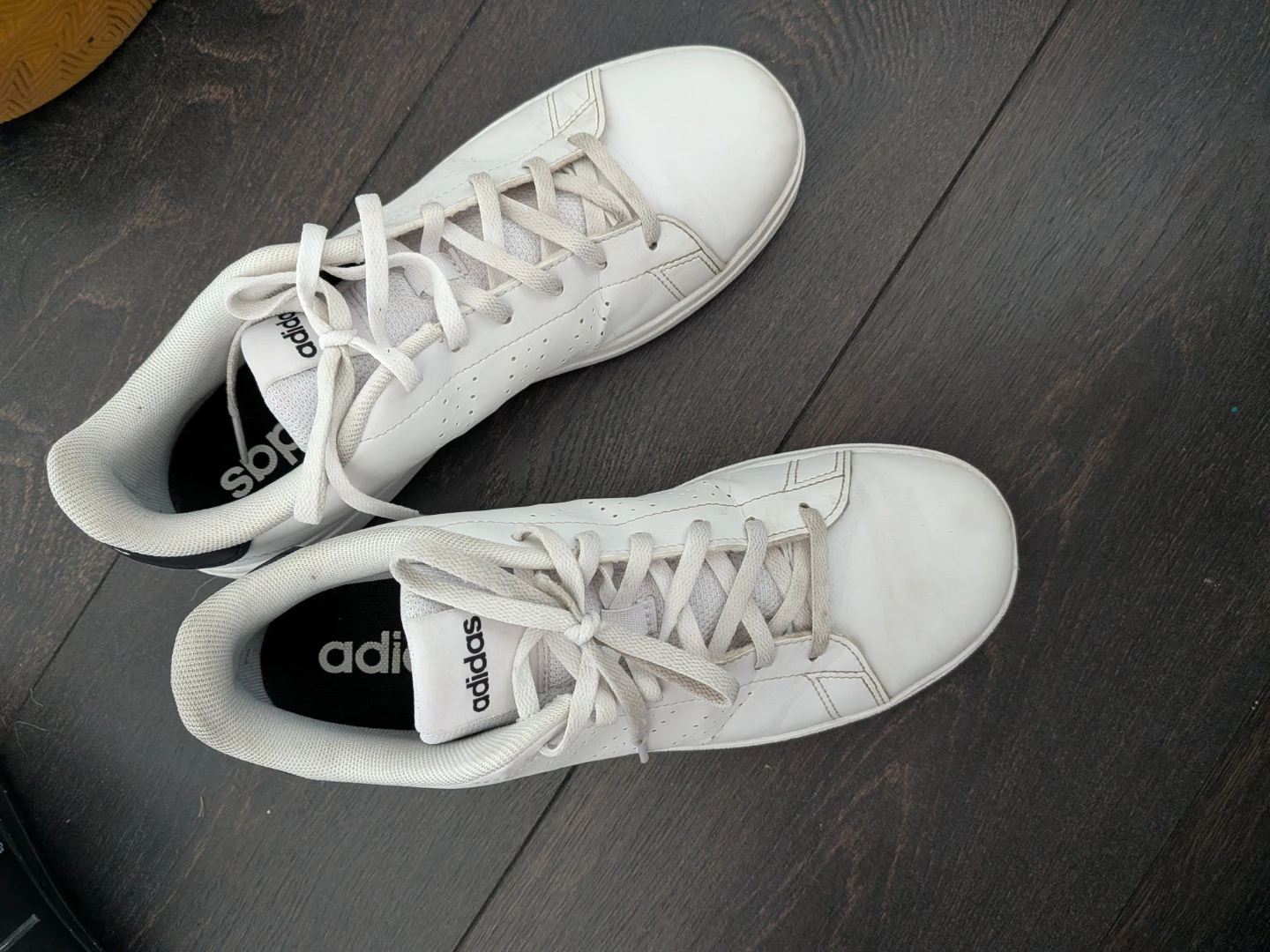 Adidas White Sneakers size 7 - photo 4