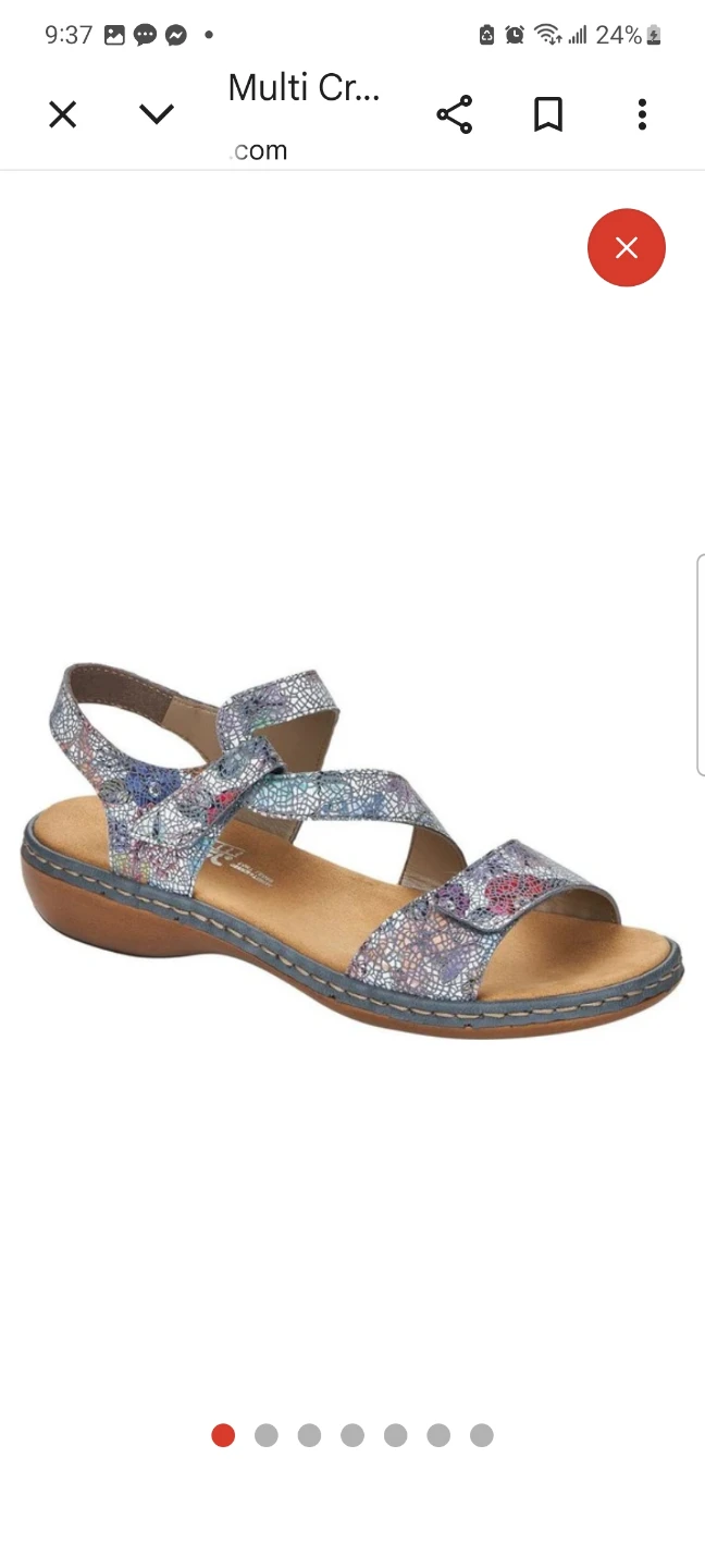 Rieker Ladies Sandal, size 7, brand new.
