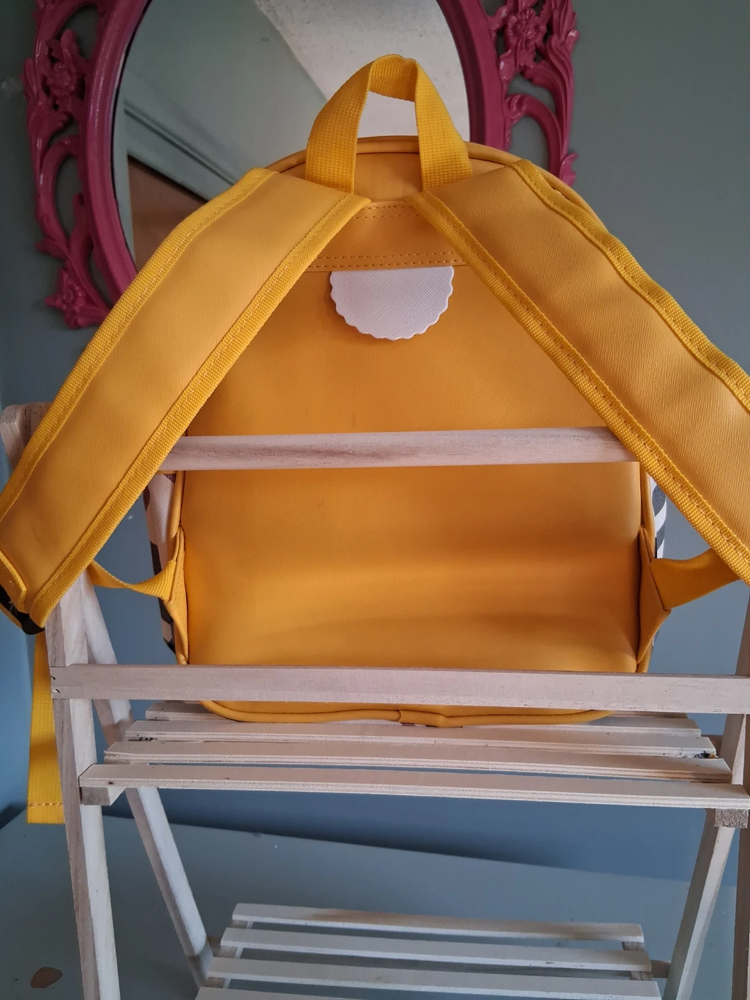 Yellow Bear Face Backpack - photo 3