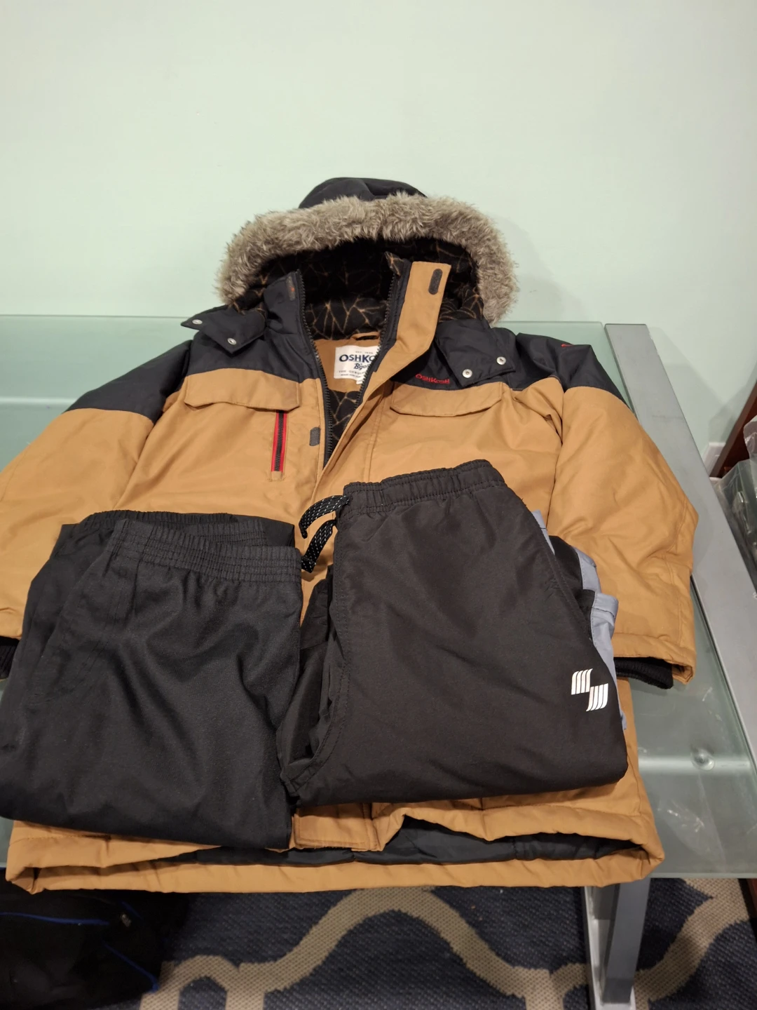 OshKosh B'gosh Boys Winter Jacket and Pants Set