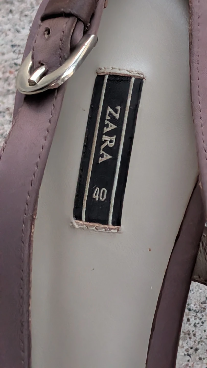 ZARA Women's Slingback Heels - Size 40 - photo 2