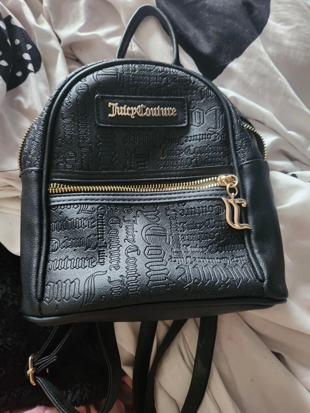Juicy Couture Black Mini Backpack