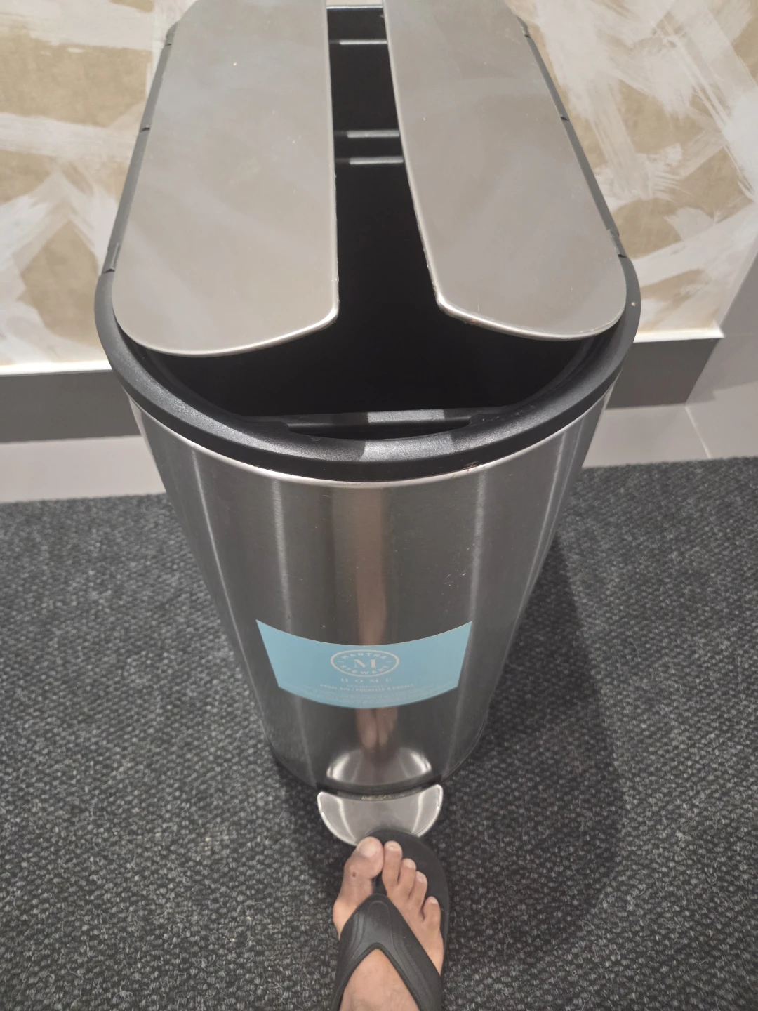 Martha Stewart Home Pedal Bin - Stainless Steel - photo 5