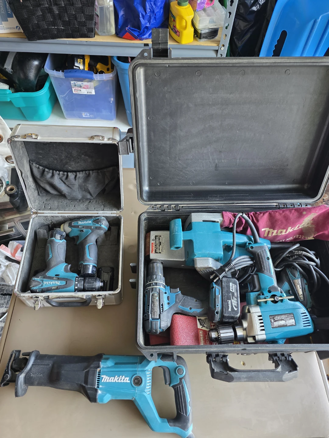 Makita Power Tool Lot - Drills, Sander, Saw - photo 5