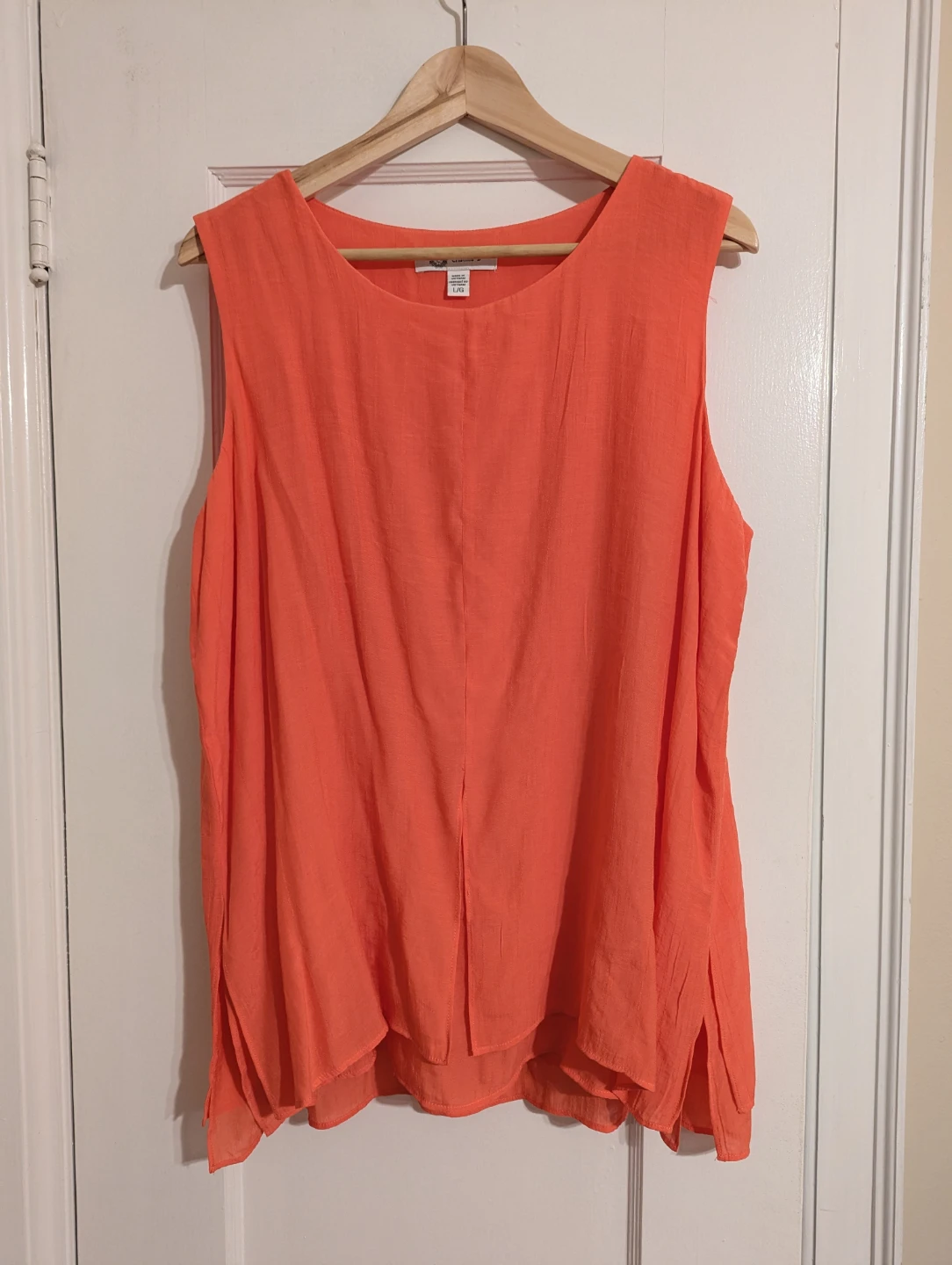 Cristina B Coral Women's Tank Top Large
