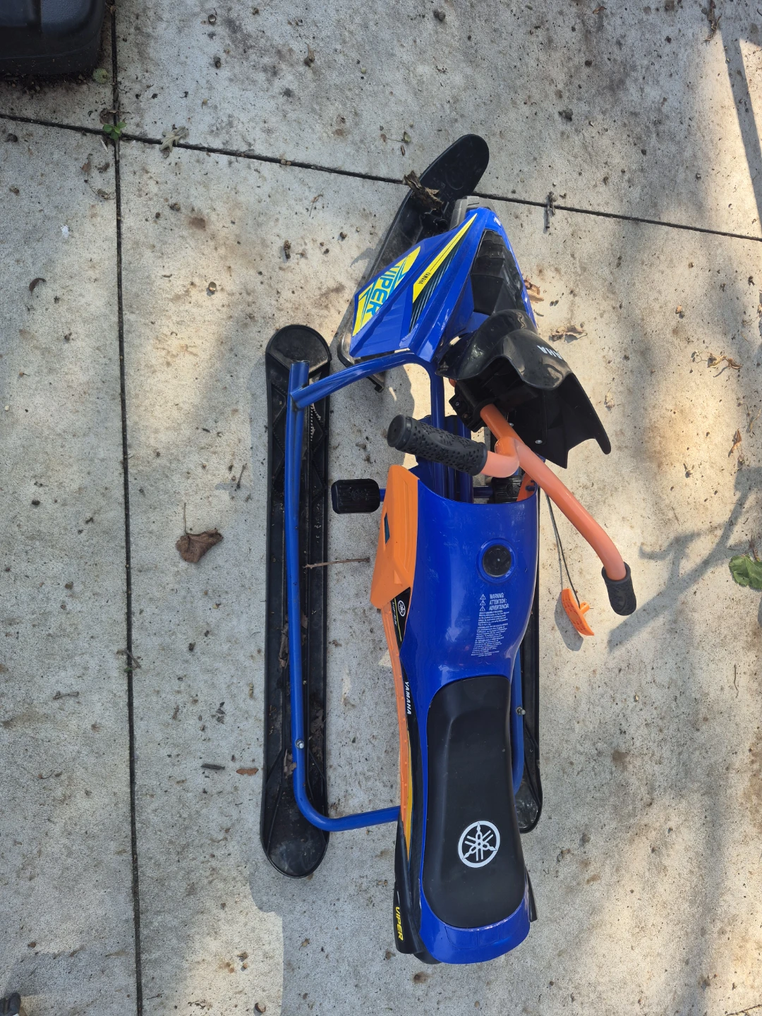 Yamaha Viper Snow/Ice Sled