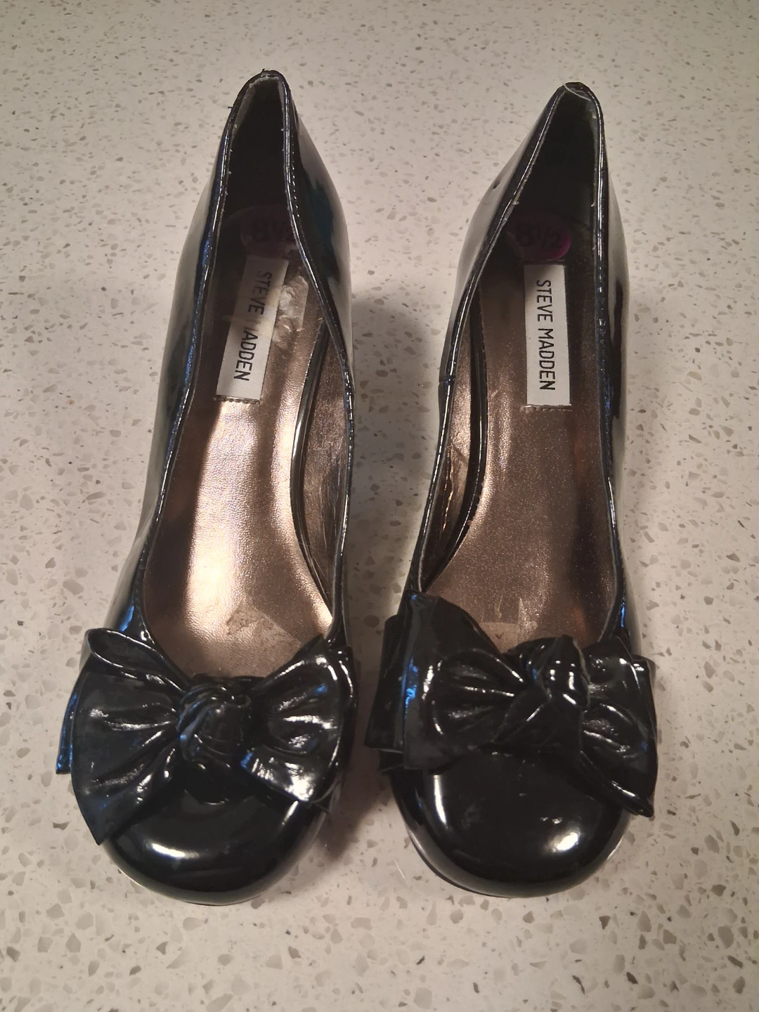 Steve Madden heels with bow
