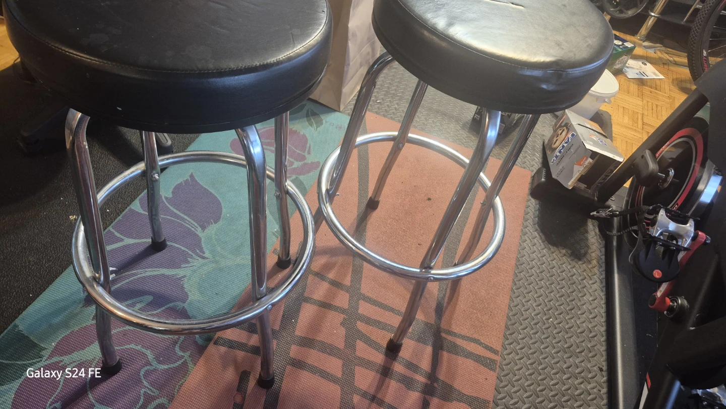 29 Inch Backless Swivel Bar Stools (Set of 2) - photo 4