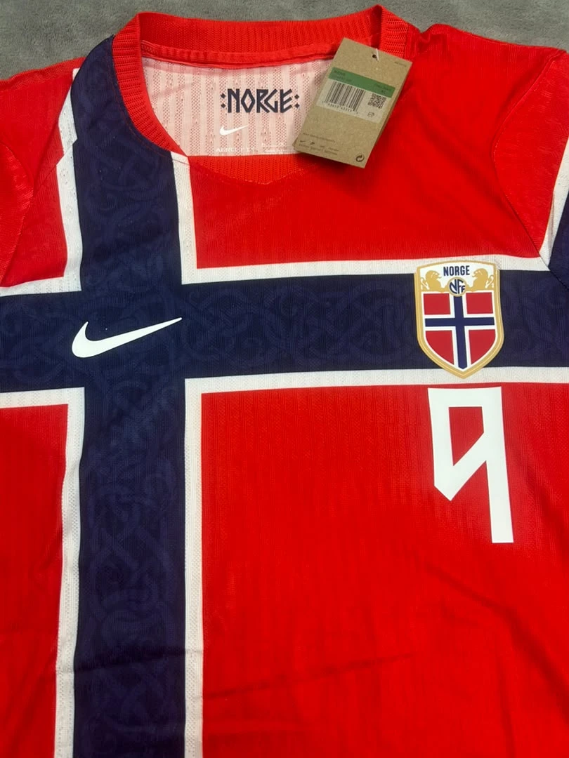Haaland #9 Norway National Team Football Jersey World Cup 2026 - photo 2