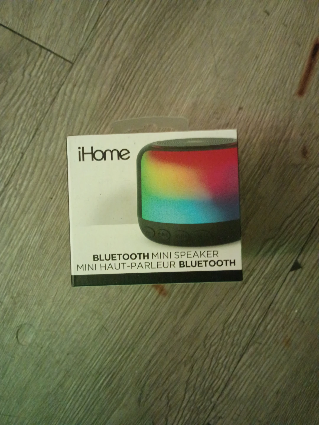 iHome Bluetooth Mini Speaker with Colour Changing Lights