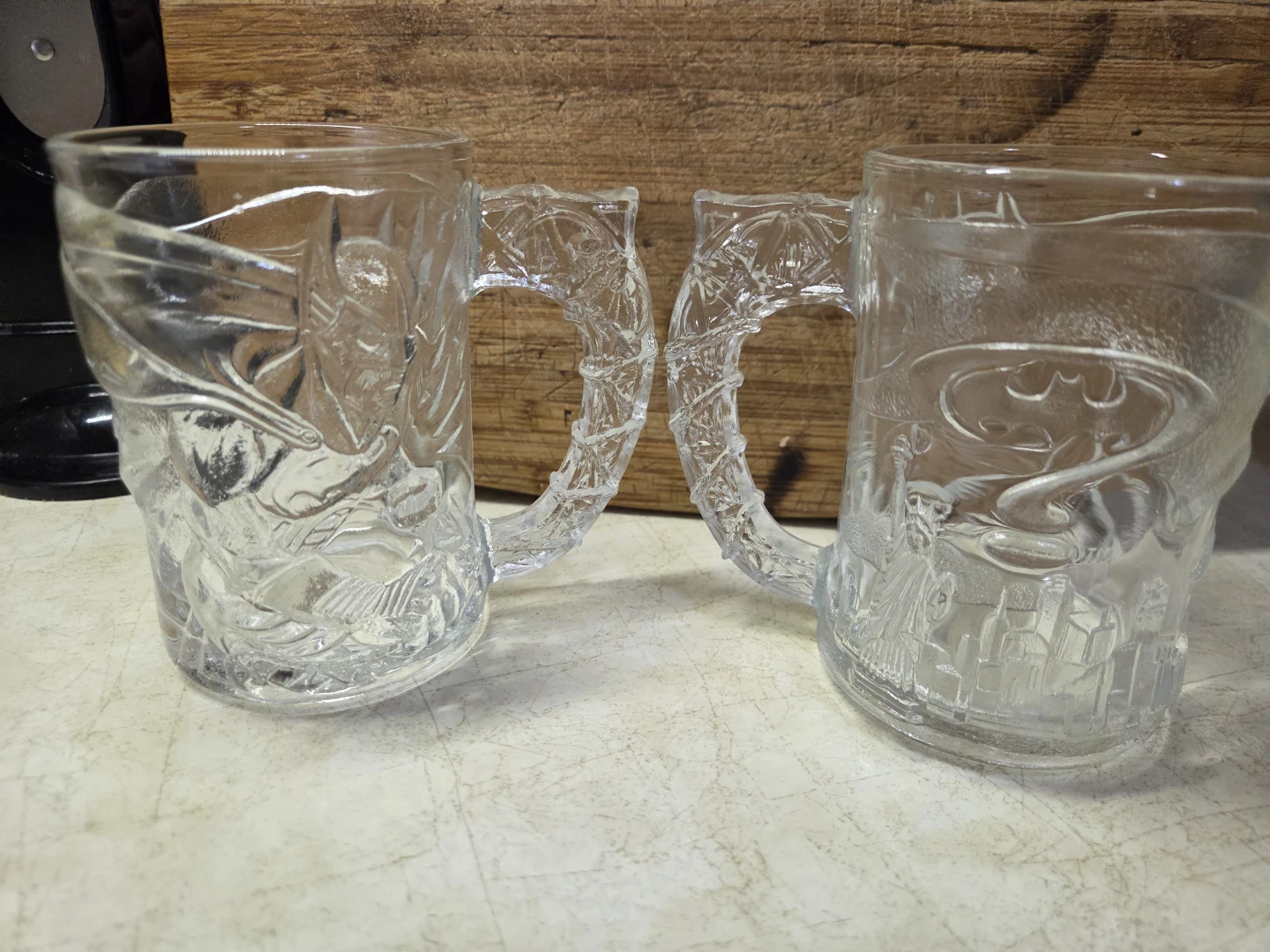 McDonald's Batman Forever Glass Mugs (Set of 2) - photo 2