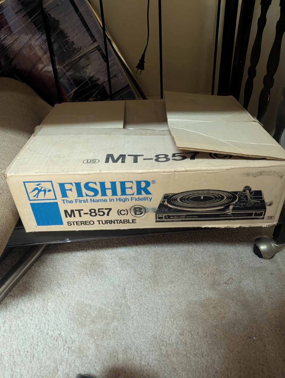 Fisher MT-857 Stereo Turntable - photo 5