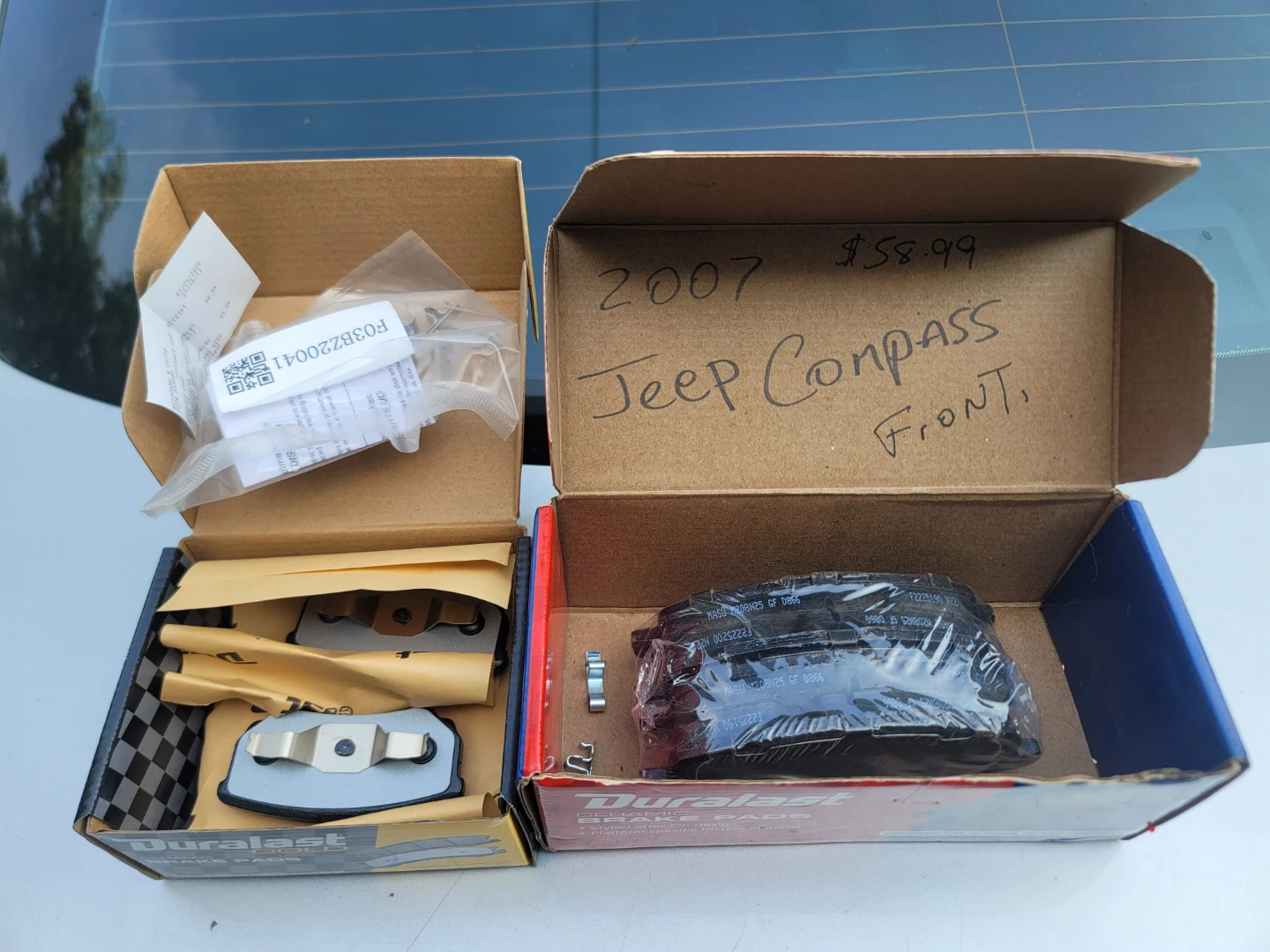 Duralast Ceramic Brake Pads (Front & Rear) for 2007 Jeep Compass - photo 3