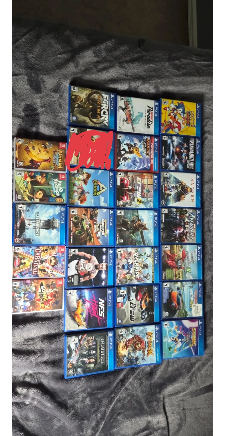 PlayStation 4 & Nintendo Switch Games