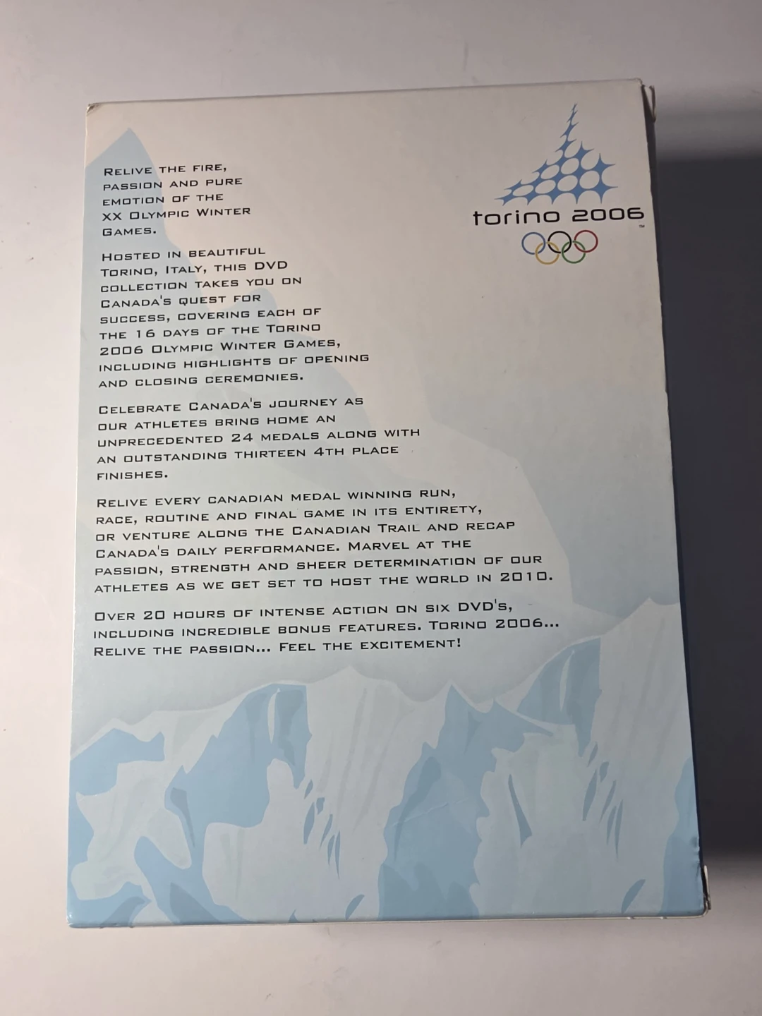2006 Torino Winter Olympics Canada's Quest for Success DVD Set - photo 5