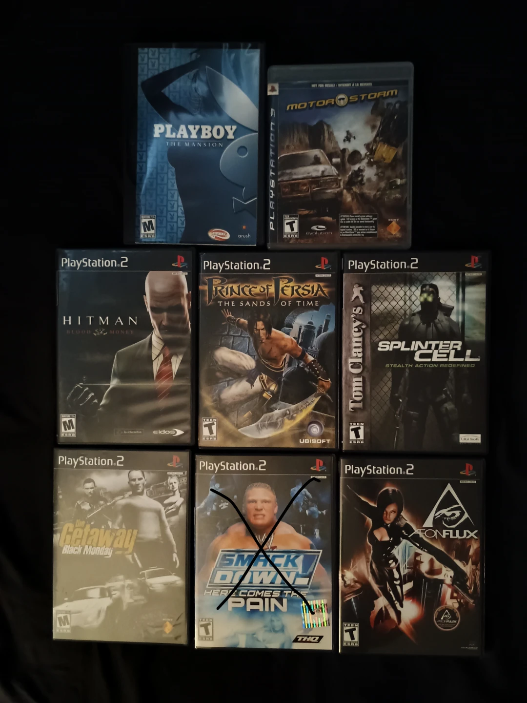 Classic PS2 & PS3 Video Game Lot - 7 games